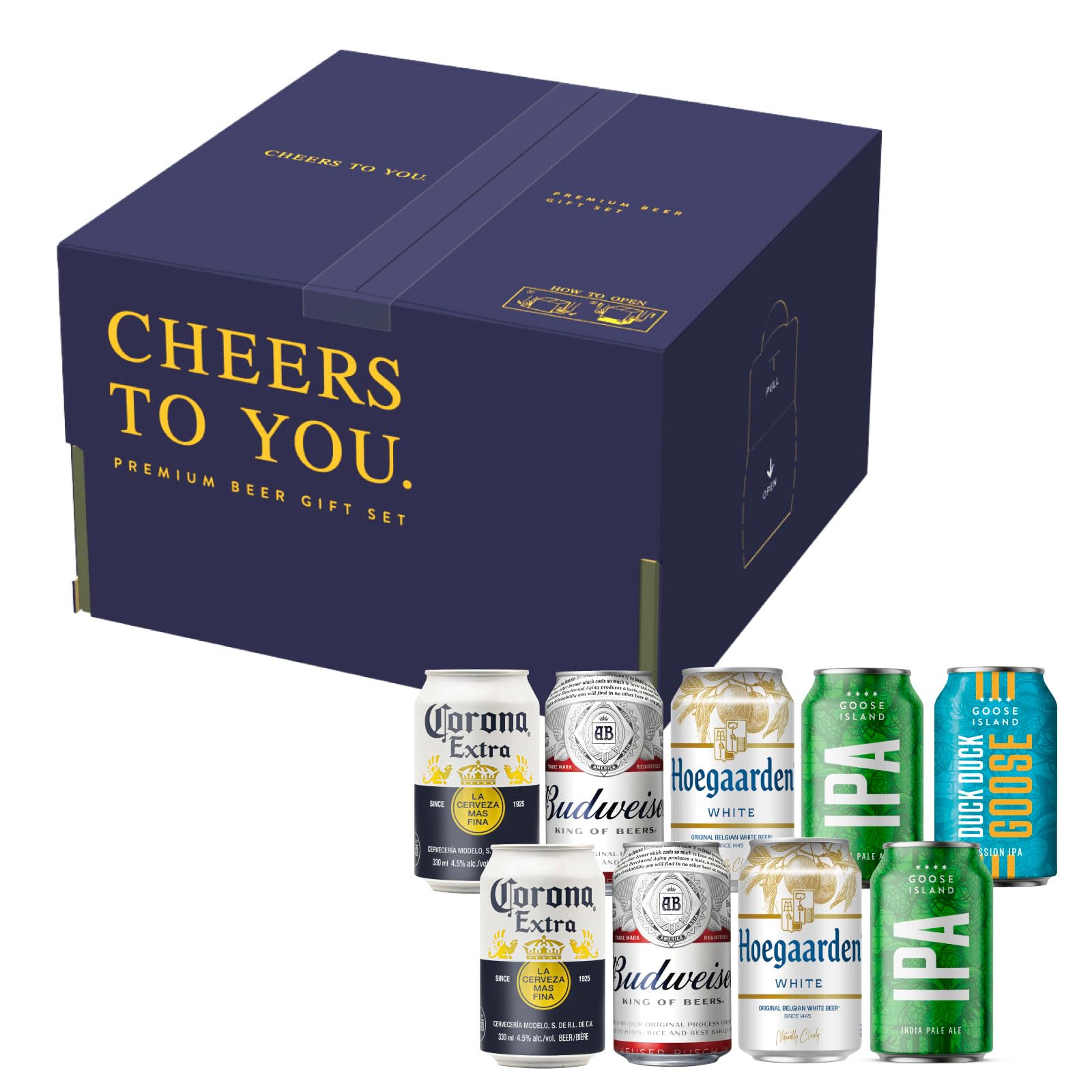 Amazon.co.jp: 厳選人気ビール5種9本 飲み比べギフト|バドワイザー